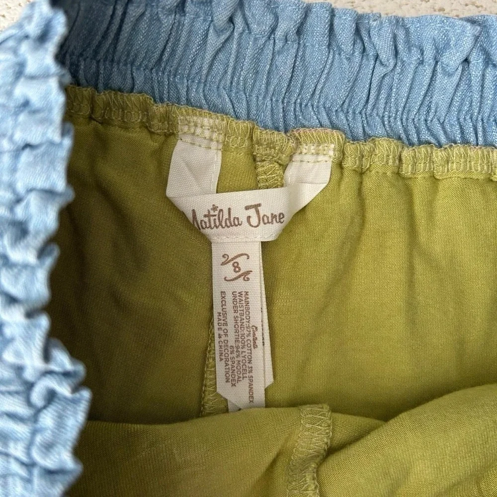 Set of 2 - Matilda Jane Skirt + Ruffle Pants Set – Size 8 – Soft & Whimsical!